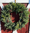 36" Mixed Wreath With Cones