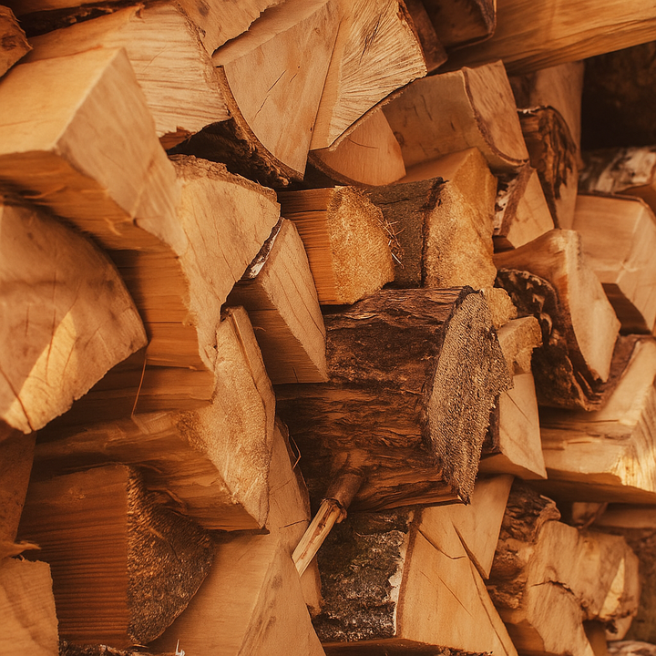 Firewood, Mixed Seasoned Hardwood - Various Cord Sizes