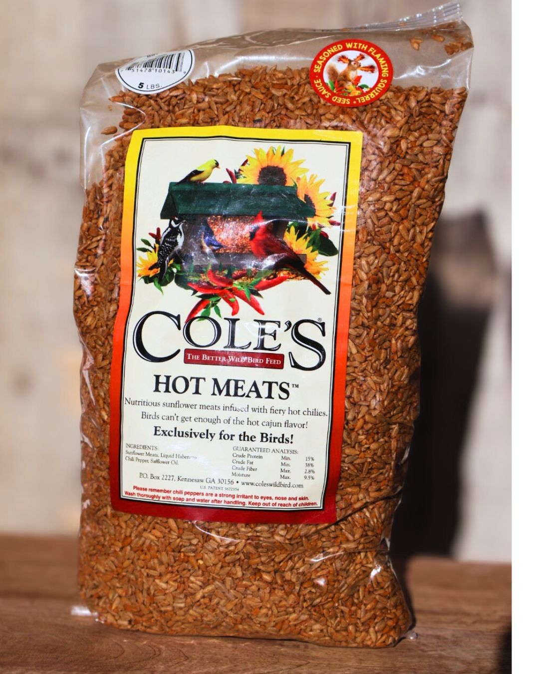 Coles Hot Meats Bird Seed