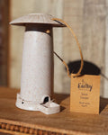 Earthy Sustainable Seed Feeder made from Chaff
