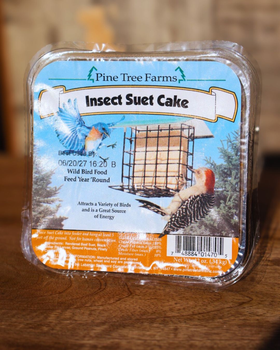 Insect Suet Cake