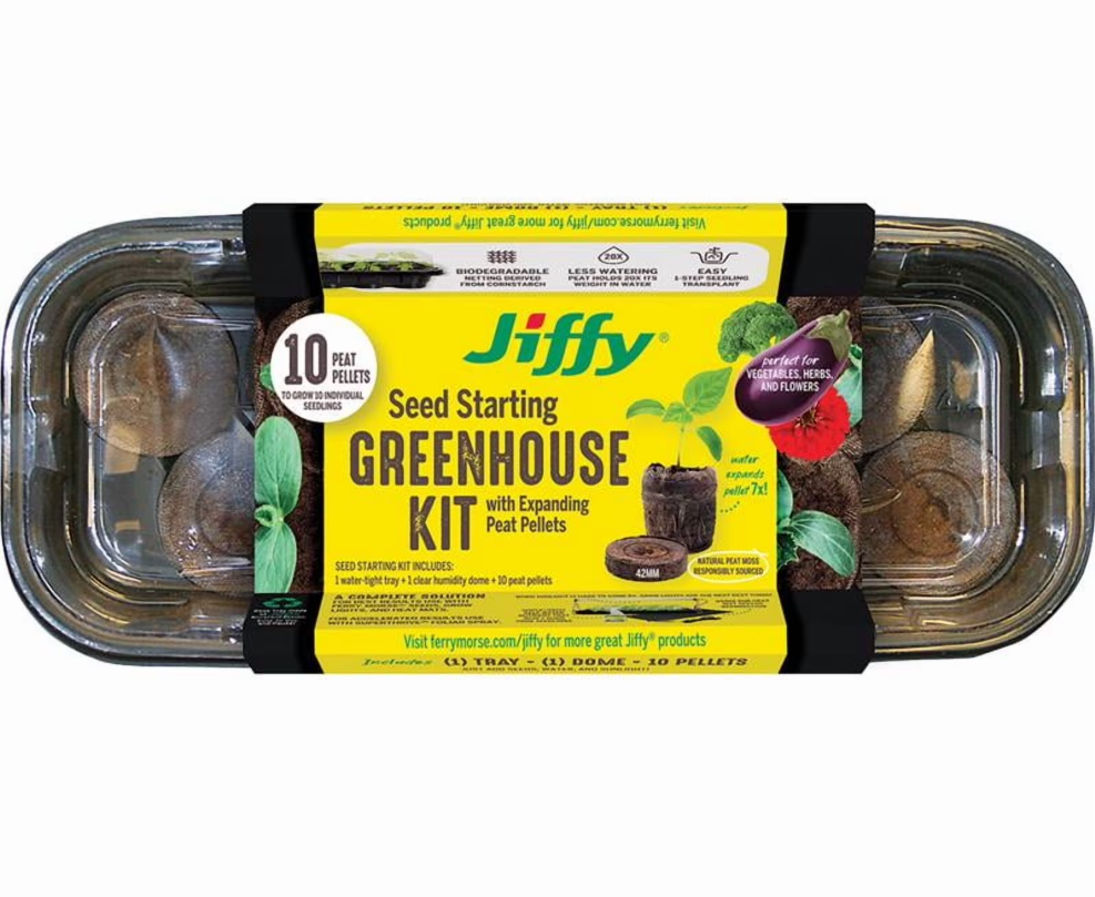 Jiffy 10 Cell Greenhouse Kit