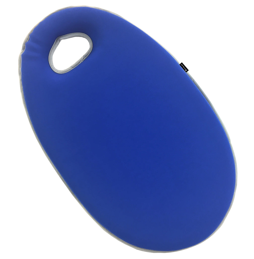 2.1 gal Blue Metal Watering Can/Memory Foam Kneel Cushion