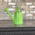 1.2 gal Green Metal Watering Can