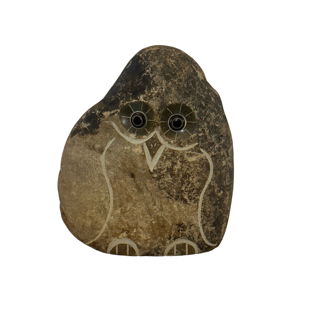 12" Boulder Owl