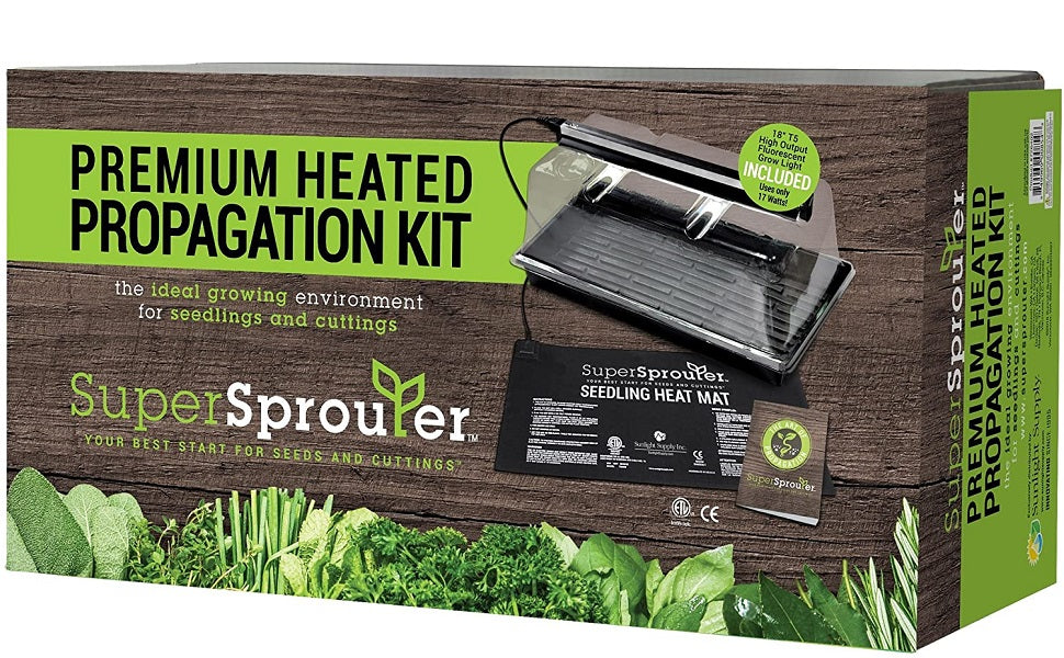 Super Sprouter Premium Heated Propagation Kit