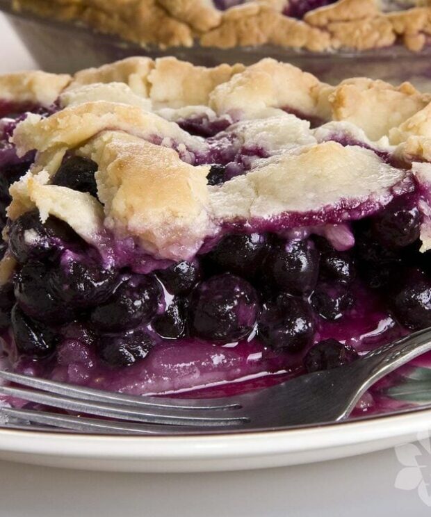 Fresh-Baked Blueberry Pie