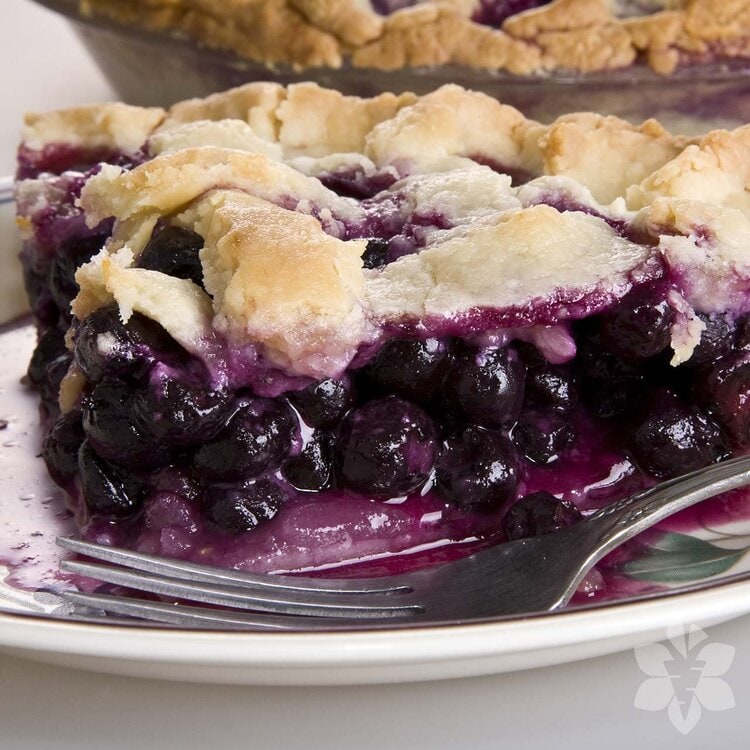 Fresh-Baked Blueberry Pie