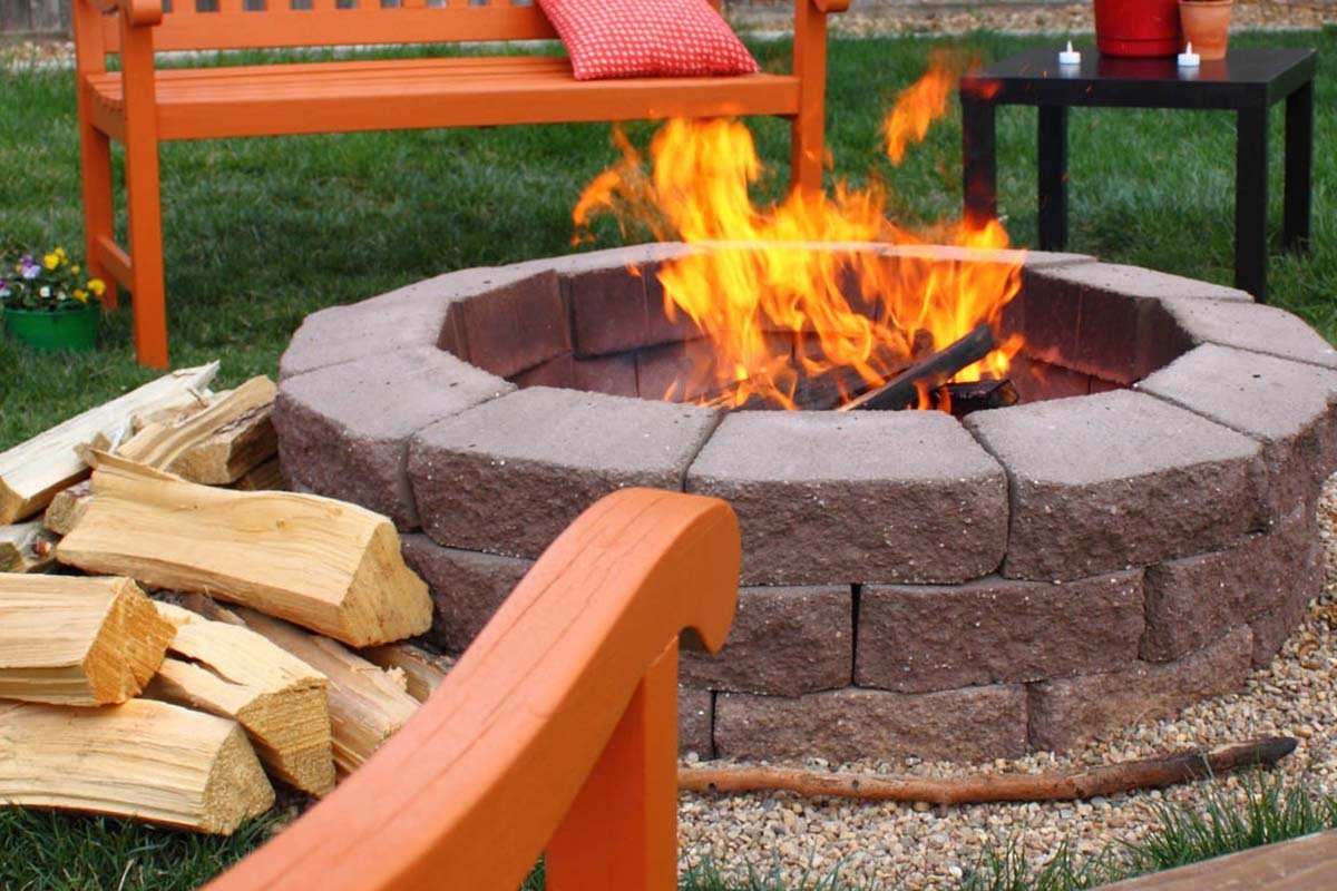 How To Build An Easy And Safe Fire Pit • Reston Farm Garden Market