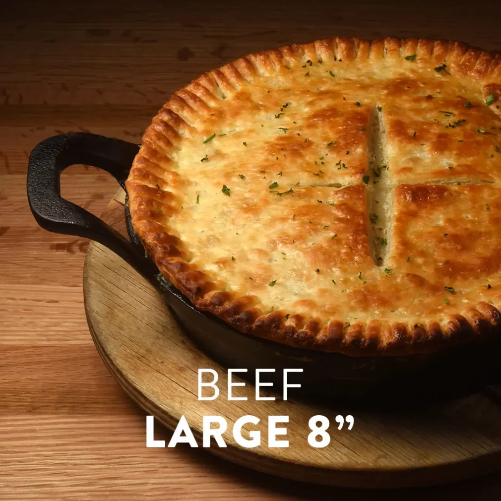 Zook's Beef Pot Pie, 8" Large