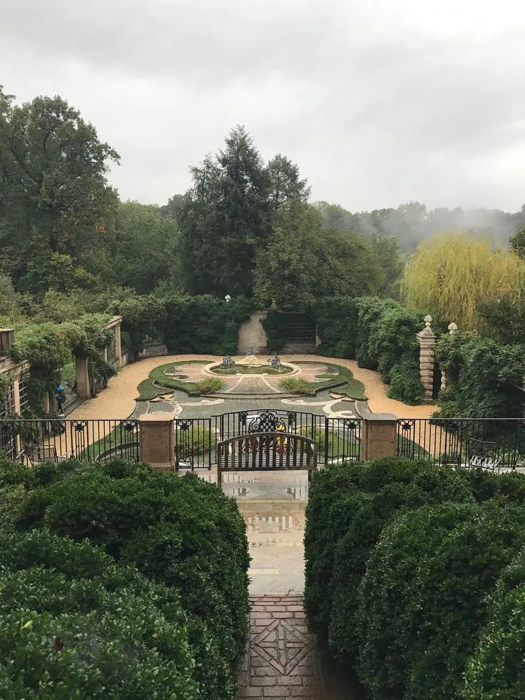 Dumbarton Oaks Gardens in Washington DC