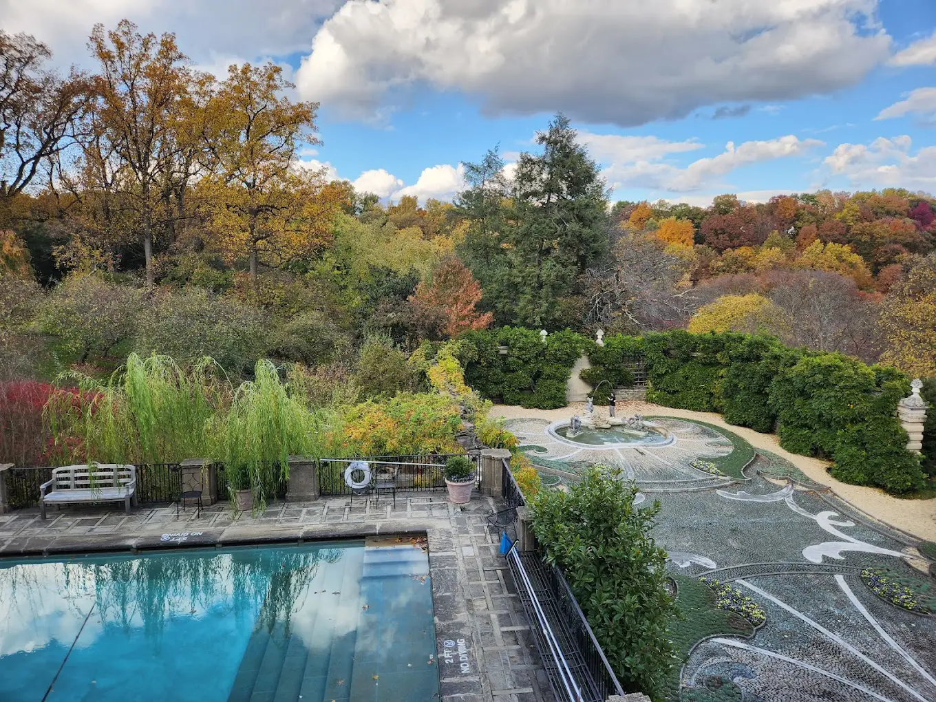 Dumbarton Oaks Gardens in Washington DC