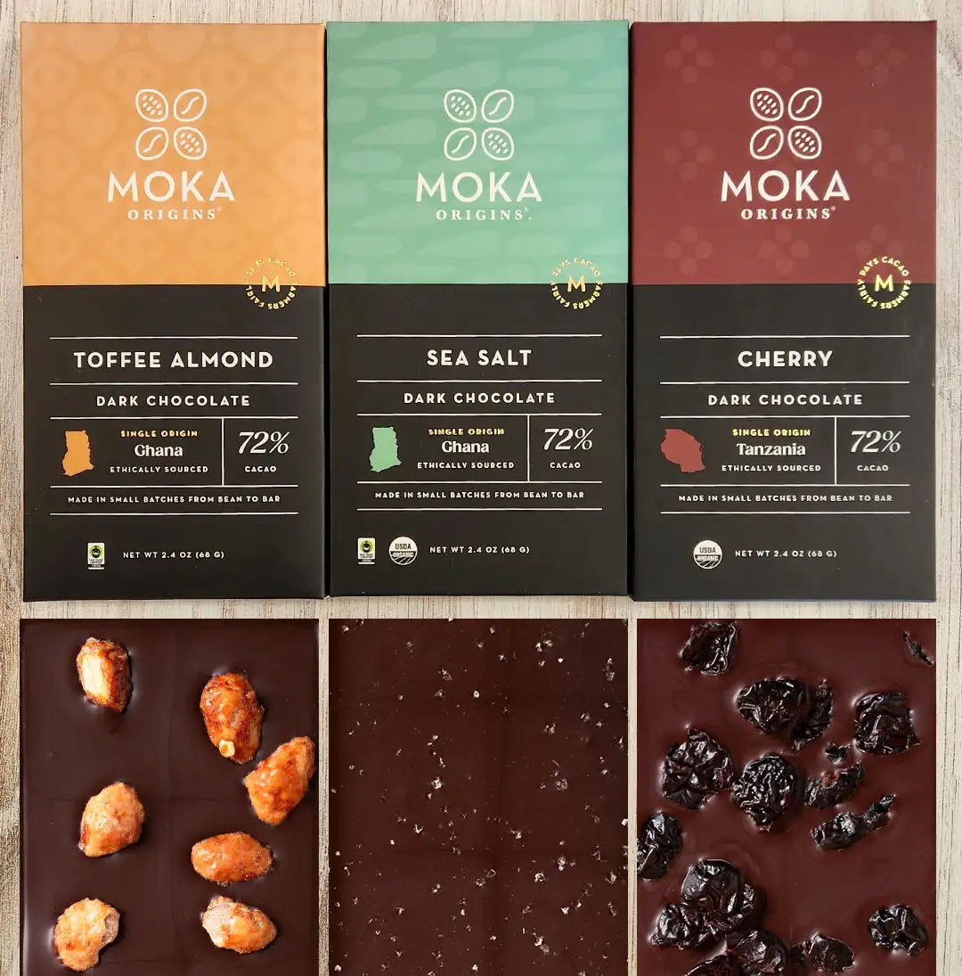 Find Moka Origins Chocolate at Reston Farm Garden Market