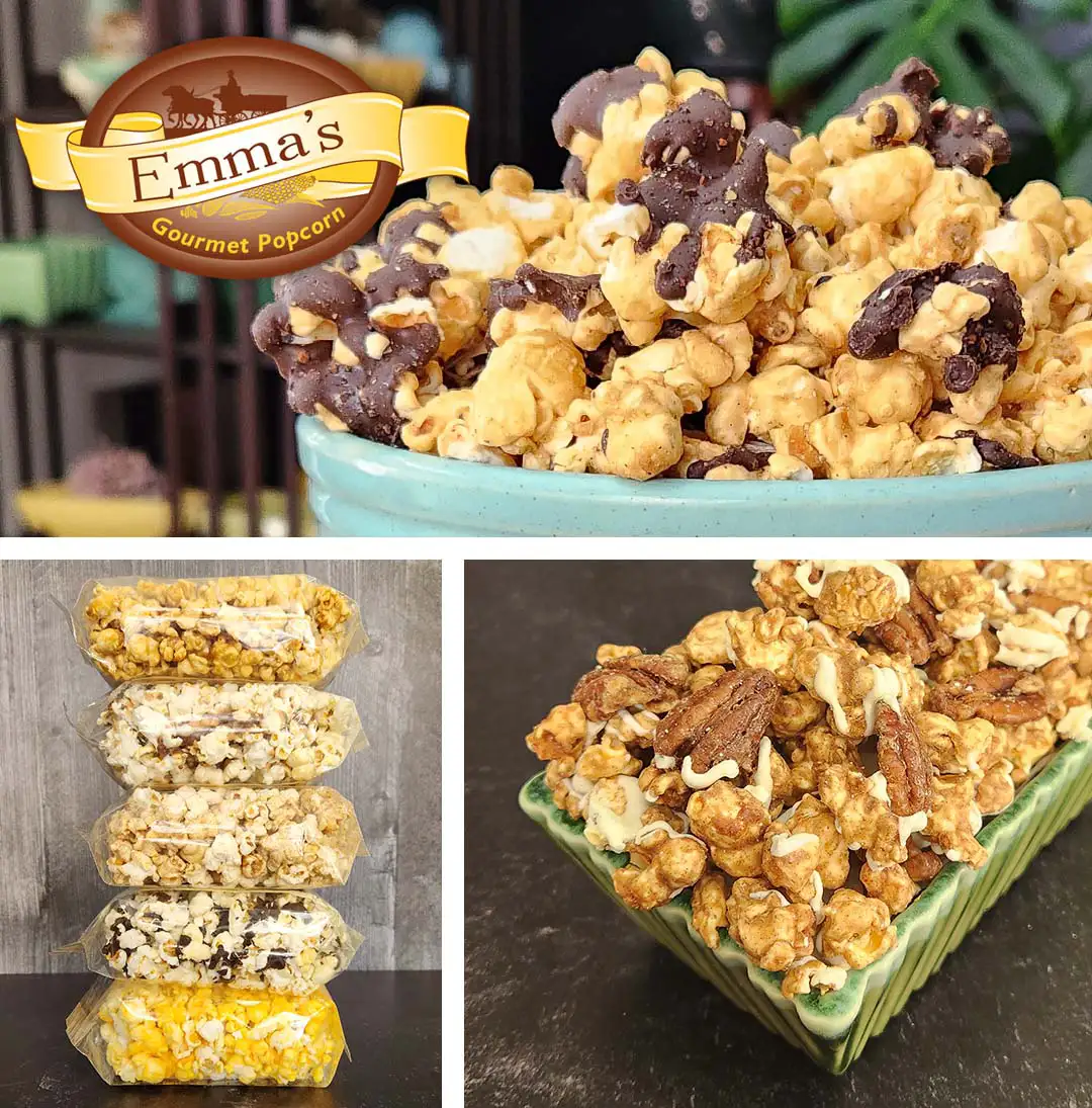 Find Emma's Gourmet Popcorn at Reston Farm Garden Market