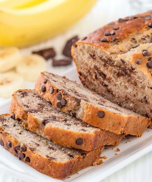 Buy Fresh-baked Banana Chocolate Chip Loaf at Reston Farm Garden Market, in Reston VA.