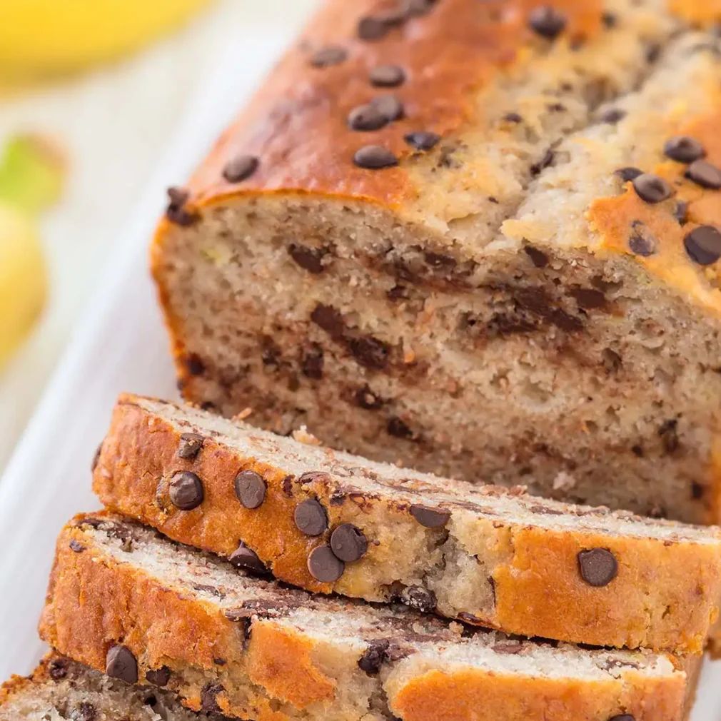 Buy Fresh-baked Banana Chocolate Chip Loaf at Reston Farm Garden Market, in Reston VA.