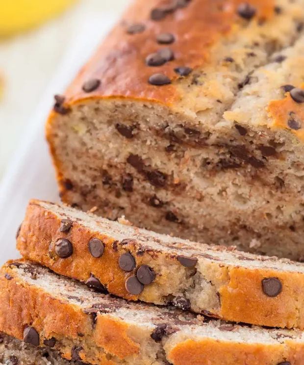 Buy Fresh-baked Banana Chocolate Chip Loaf at Reston Farm Garden Market, in Reston VA.