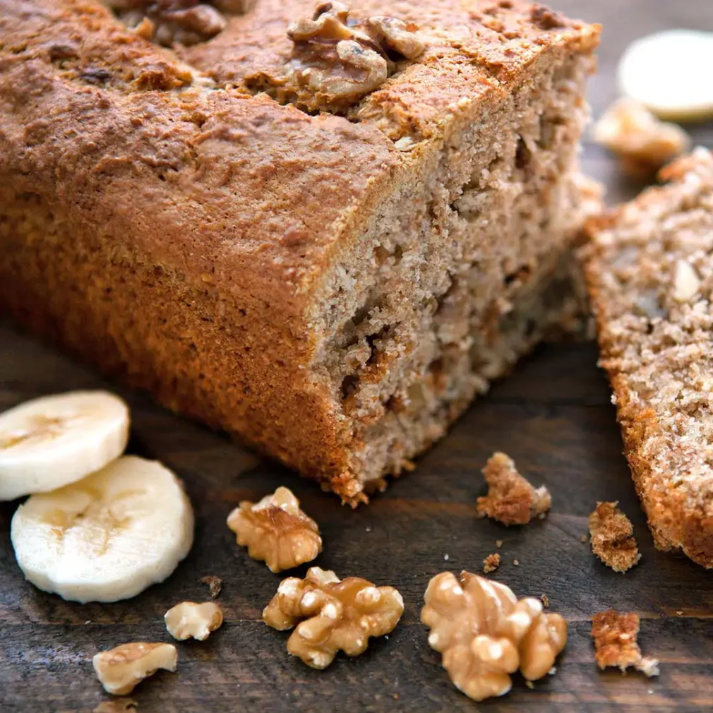 Buy Fresh-baked Banana Nut Loaf at Reston Farm Garden Market, in Reston VA.