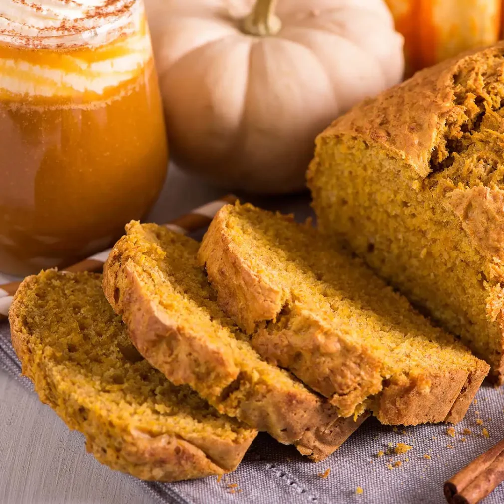 Buy Fresh-baked Pumpkin Loaf at Reston Farm Garden Market, in Reston VA.