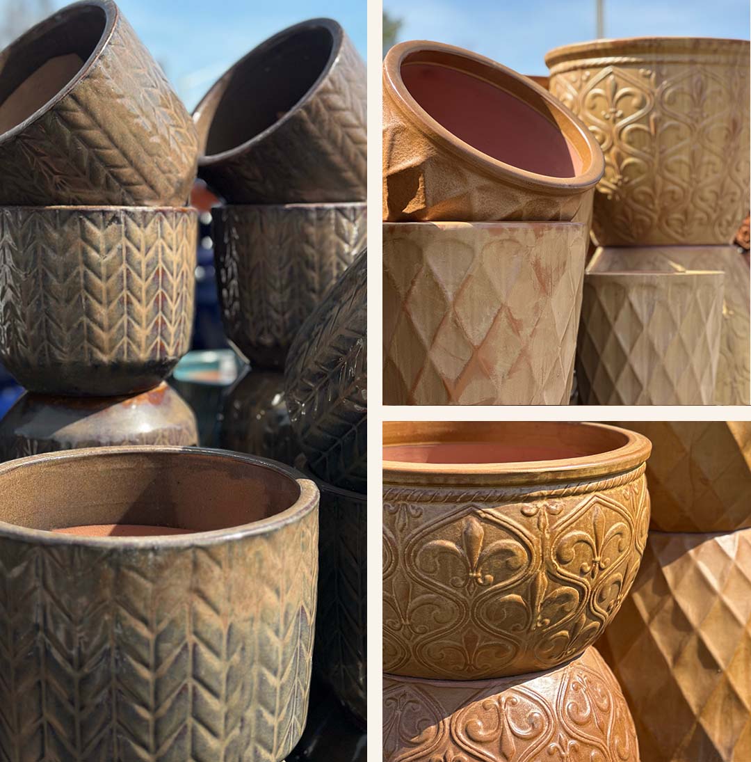 Outdoor Pottery on Sale at Reston Farm Garden Market