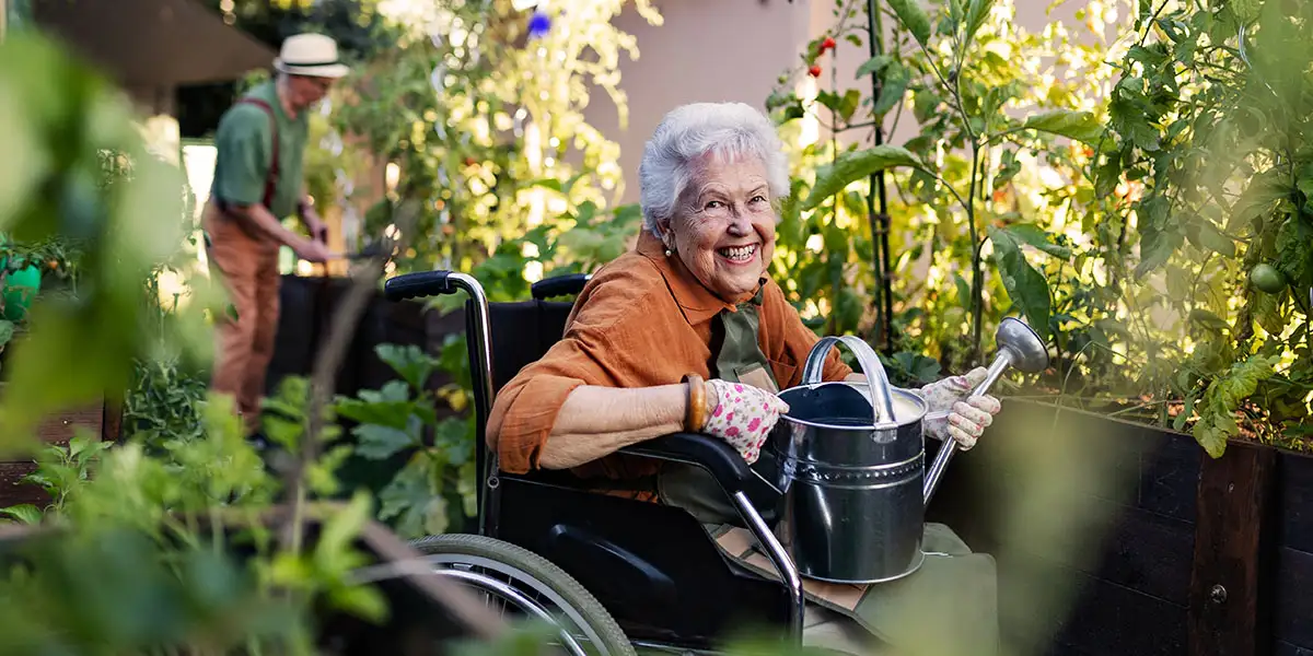 Raised Bed-In Wheelchair