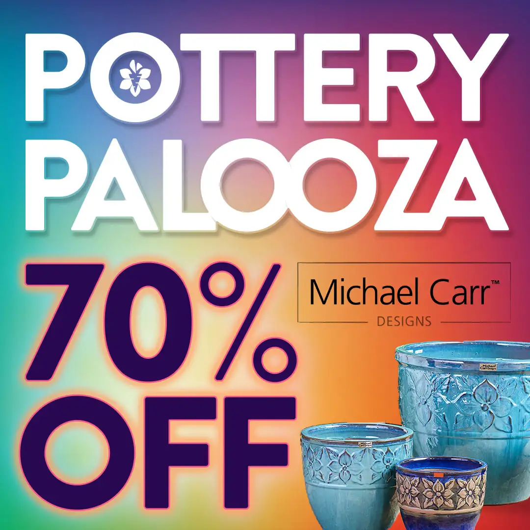 Outdoor Pottery Sale 70% off at Reston Farm Garden Market