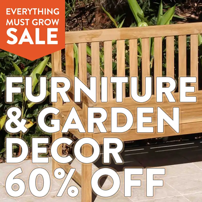 60% Off Furniture and Garden Decor 60% Off Furniture and Garden Decor